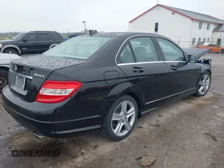 2011 Mercedes-Benz C-Class C 300 Sport with VIN WDDGF8BBXBR160983, listed as a IAAI auction lot 41996335 with 63,846 mi miles. Bid and sale history available at carsss.com. Image 4.