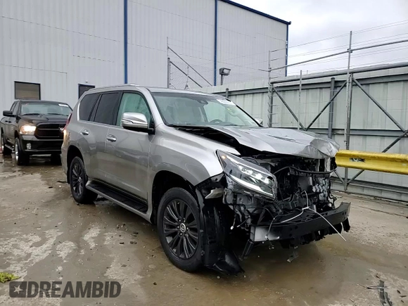 2021 Lexus GX with VIN JTJAM7BX0M5290998, listed as a Copart auction lot 48205235 with 49,974 mi miles and Salvage Title. Bid and sale history available at carsss.com. Image 15.
