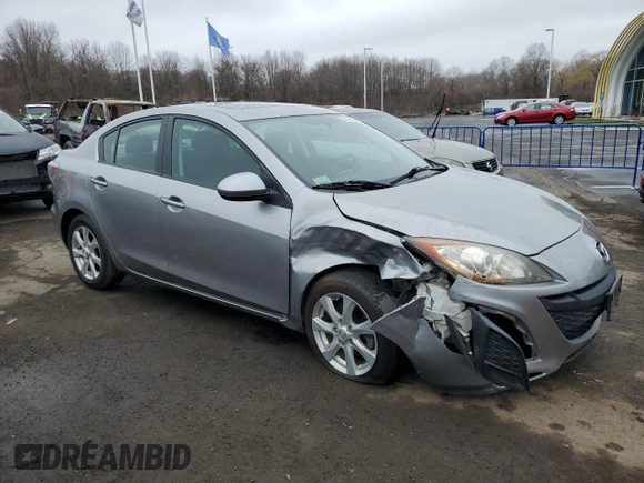 2011 Mazda 3 i Touring with VIN JM1BL1VGXB1356089, listed as a Copart auction lot 50006755 with 91,553 mi miles and Salvage Title. Bid and sale history available at carsss.com. Image 4.