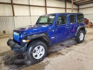 2020 Jeep Wrangler Unlimited Willys with VIN 1C4HJXDN1LW138856, listed as a Copart auction lot 52433095 with 74,944 mi miles and Salvage title. Bid and sale history available at DreamBid. Image 1.