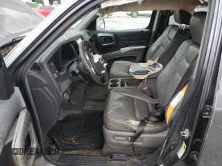 2010 Honda Ridgeline RTL with VIN 5FPYK1F52AB007516, listed as a Copart auction lot 72881774 with 0 mi miles and Salvage Title. Bid and sale history available at carsss.com. Image 7.
