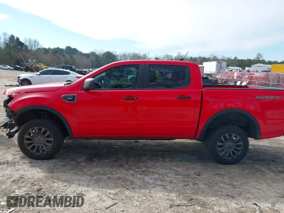 2022 Ford Ranger XL with VIN 1FTER4EH8NLD12946, listed as a IAAI auction lot 41262547 with 105,121 mi miles. Bid and sale history available at carsss.com. Image 14.