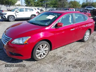 2013 Nissan Sentra SV with VIN 3N1AB7AP9DL709153, listed as a IAAI auction lot 41895458 with 114,642 mi miles. Bid and sale history available at carsss.com. Image 2.