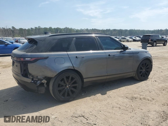 2018 Land Rover Range Rover Velar R-Dynamic SE with VIN SALYL2RV7JA756031, listed as a Copart auction lot 49412725 with 78,630 mi miles and Salvage Title. Bid and sale history available at carsss.com. Image 3.