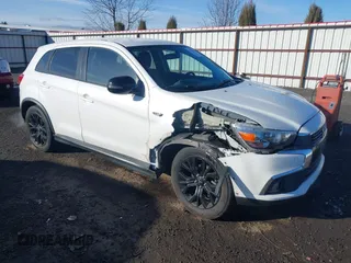2017 Mitsubishi Outlander Sport ES 2.0 with VIN JA4AR3AU8HZ047128, listed as a IAAI auction lot 41708781 with 99,441 mi miles. Bid and sale history available at carsss.com. Image 1.