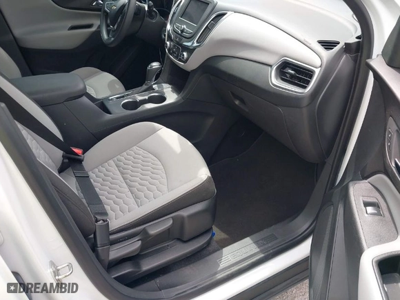 2020 Chevrolet Equinox LS with VIN 3GNAXHEV6LS627857, listed as a IAAI auction lot 41747298 with 69,276 mi miles. Bid and sale history available at carsss.com. Image 5.
