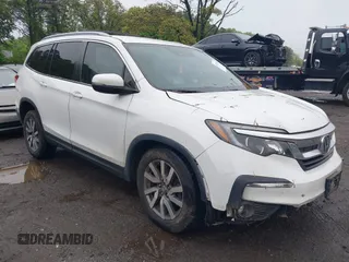 2020 Honda Pilot EX z VIN 5FNYF6H36LB027308, wystawiony jako IAAI lot #42216410 z przebiegiem 97 303 mil mil oraz . Historia ofert i sprzedaży dostępna na DreamBid. Obrazek 1.