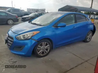 2017 Hyundai Elantra with VIN KMHD35LH1HU350017, listed as a Copart auction lot 64126565 with 180,883 mi miles and Salvage title. Bid and sale history available at DreamBid. Image 1.