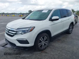 2016 Honda Pilot EX-L with VIN 5FNYF5H50GB043294, listed as a IAAI auction lot 41930654 with 92,728 mi miles and . Bid and sale history available at DreamBid. Image 2.
