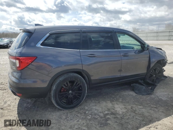 2022 Honda Pilot Special Edition with VIN 5FNYF6H27NB091268, listed as a Copart auction lot 48382155 with 45,893 mi miles and Salvage Title. Bid and sale history available at carsss.com. Image 3.