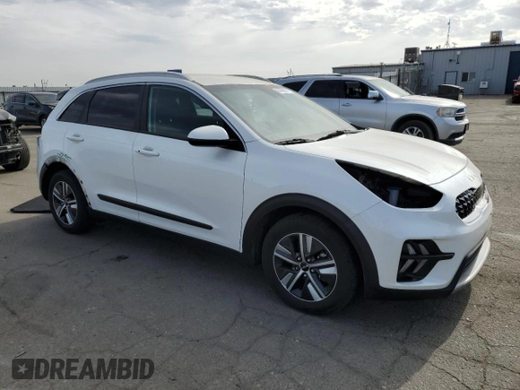 2022 Kia Niro LXS SE with VIN KNDCB3LC1N5527702, listed as a Copart auction lot 80160854 with 35,937 mi miles and Salvage Title. Bid and sale history available at carsss.com. Image 4.