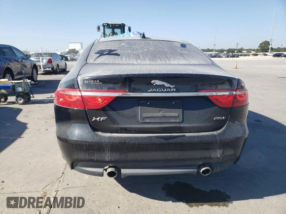 2018 Jaguar XF 25t with VIN SAJBR4FX6JCY61663, listed as a Copart auction lot 74427544 with 0 mi miles and Clean Title. Bid and sale history available at carsss.com. Image 6.