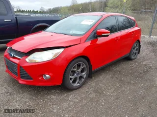 2014 Ford Focus SE with VIN 1FADP3K24EL414908, listed as a IAAI auction lot 42089038 with 138,033 mi miles. Bid and sale history available at carsss.com. Image 2.