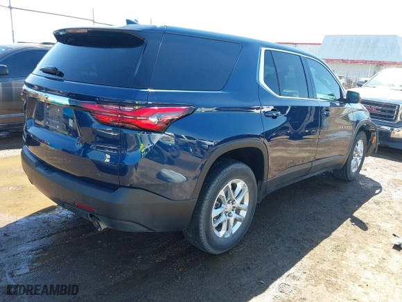 2023 Chevrolet Traverse LS with VIN 1GNERFKW8PJ191615, listed as a IAAI auction lot 41629067 with 42,914 mi miles. Bid and sale history available at carsss.com. Image 4.