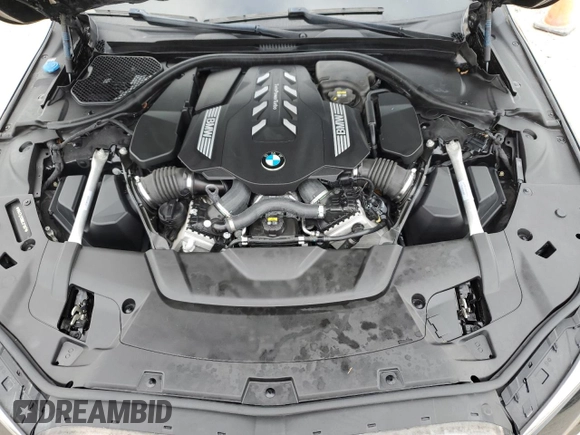 2022 BMW 7 Series 750i xDrive with VIN WBA7U2C08NCJ21887, listed as a Copart auction lot 86499504 with Not provided miles and Non repairable. Bid and sale history available at DreamBid. Image 12.