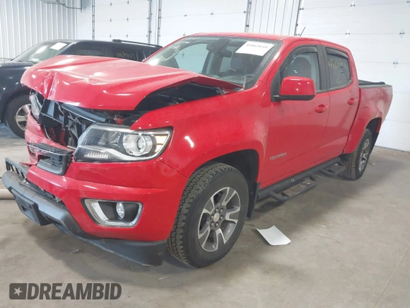 2016 Chevrolet Colorado 4WD Z71 with VIN 1GCGTDE38G1119127, listed as a IAAI auction lot 41865648 with 75,828 mi miles. Bid and sale history available at carsss.com. Image 17.