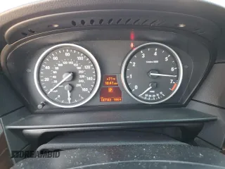 2008 BMW 5 Series 535i with VIN WBANW13598CZ78747, listed as a Copart auction lot 49509935 with 187,143 mi miles and Salvage Title. Bid and sale history available at carsss.com. Image 9.