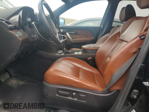 2012 Acura MDX Advance with VIN 2HNYD2H61CH519242, listed as a Copart auction lot 49576485 with 138,431 mi miles and Salvage title. Bid and sale history available at DreamBid. Image 7.