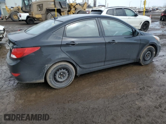 2016 Hyundai Accent SE with VIN KMHCT4AE7GU070485, listed as a Copart auction lot 47302385 with 152,330 mi miles and Salvage Title. Bid and sale history available at carsss.com. Image 3.
