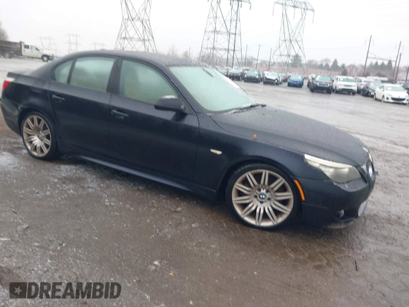 2010 BMW 5 Series 550i with VIN WBANW5C52ACT56729, listed as a IAAI auction lot 41511672 with 109,674 mi miles and . Bid and sale history available at DreamBid. Image 1.