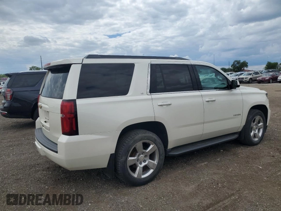 2015 Chevrolet Tahoe LT z VIN 1GNSKBKC5FR186507, wystawiony jako Copart lot #57157515 z przebiegiem 173 162 mil mil oraz Szkoda całkowita • Salvage title. Historia ofert i sprzedaży dostępna na DreamBid. Obrazek 3.