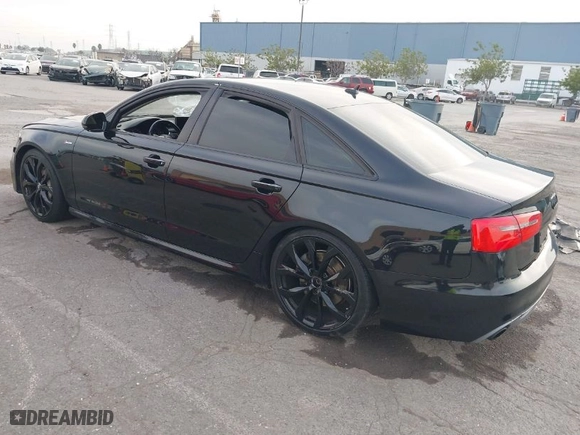 2012 Audi A6 3.0T Prestige with VIN WAUHGAFC2CN175036, listed as a IAAI auction lot 41410693 with 163,897 mi miles. Bid and sale history available at carsss.com. Image 3.