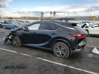 2023 Lexus RX with VIN 2T2BBMCA5PC002160, listed as a Copart auction lot 89217365 with 0 mi miles and Salvage Title. Bid and sale history available at carsss.com. Image 2.