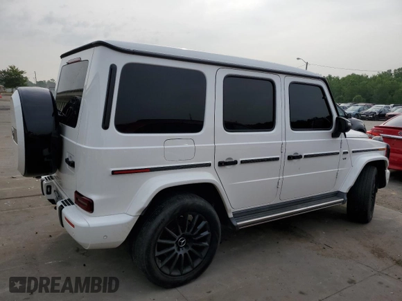 2021 Mercedes-Benz G 550 with VIN W1NYC6BJ4MX381974, listed as a Copart auction lot 64134724 with 41,362 mi miles and Non Repairable. Bid and sale history available at DreamBid. Image 3.