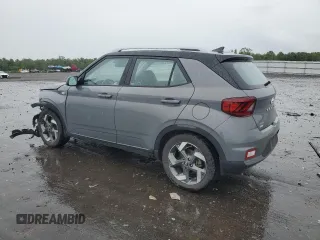 2022 Hyundai Venue SEL with VIN KMHRC8A31NU176041, listed as a Copart auction lot 58560355 with 59,621 mi miles and Salvage title. Bid and sale history available at DreamBid. Image 2.