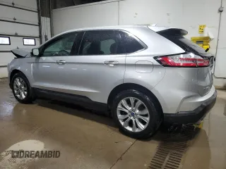 2019 Ford Edge Titanium with VIN 2FMPK4K92KBC17736, listed as a Copart auction lot 52619465 with 53,436 mi miles and Salvage Title. Bid and sale history available at carsss.com. Image 2.
