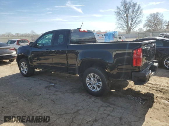 2021 Chevrolet Colorado 2WD LT with VIN 1GCHSCEA6M1279972, listed as a Copart auction lot 43365445 with 64,152 mi miles and Salvage Title. Bid and sale history available at carsss.com. Image 2.