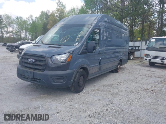 2020 Ford Transit Cargo with VIN 1FTBR3X84LKA48072, listed as a IAAI auction lot 41766524 with 41,984 mi miles. Bid and sale history available at carsss.com. Image 17.