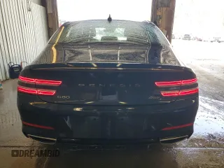 2023 Genesis G80 2.5T z VIN KMTGB4SC6PU178846, wystawiony jako Copart lot #54862135 z przebiegiem 9 673 mil mil oraz Szkoda całkowita • Salvage title. Historia ofert i sprzedaży dostępna na DreamBid. Obrazek 6.