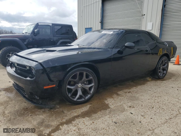2016 Dodge Challenger SXT Plus with VIN 2C3CDZAG2GH100743, listed as a Copart auction lot 46040555 with 141,315 mi miles and Salvage Title. Bid and sale history available at carsss.com. Image 1.