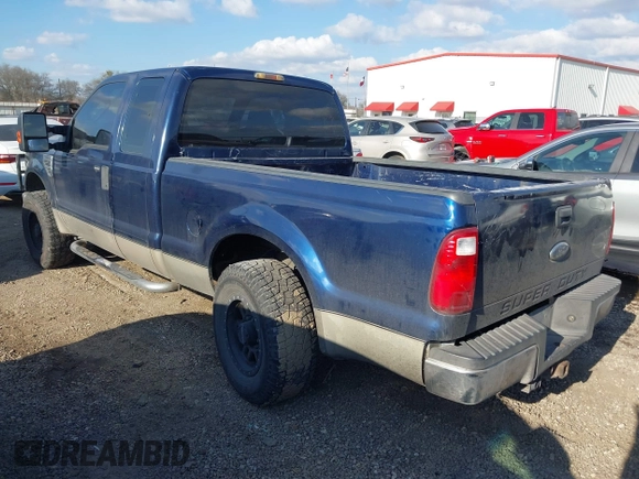 2008 Ford Super Duty F-250 SRW XL with VIN 1FTNX20538EC36665, listed as a IAAI auction lot 41428633 with 234,788 mi miles. Bid and sale history available at carsss.com. Image 3.