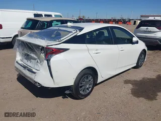 2017 Toyota Prius Two with VIN JTDKBRFU6H3052020, listed as a IAAI auction lot 41979181 with 82,210 mi miles. Bid and sale history available at carsss.com. Image 4.