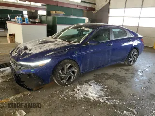 2024 Hyundai Elantra SEL with VIN KMHLS4DG5RU718960, listed as a Copart auction lot 45567505 with 4,118 mi miles and Salvage Title. Bid and sale history available at carsss.com. Image 1.