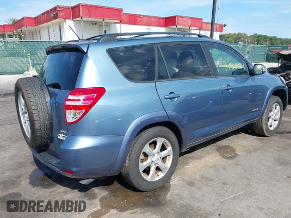 2011 Toyota RAV4 Ltd with VIN 2T3DK4DV6BW054846, listed as a IAAI auction lot 37560883 with 122,983 mi miles. Bid and sale history available at carsss.com. Image 4.