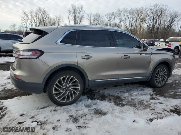 2019 Lincoln Nautilus Reserve with VIN 2LMPJ8L93KBL11136, listed as a Copart auction lot 46173655 with 72,100 mi miles and Salvage Title. Bid and sale history available at carsss.com. Image 3.