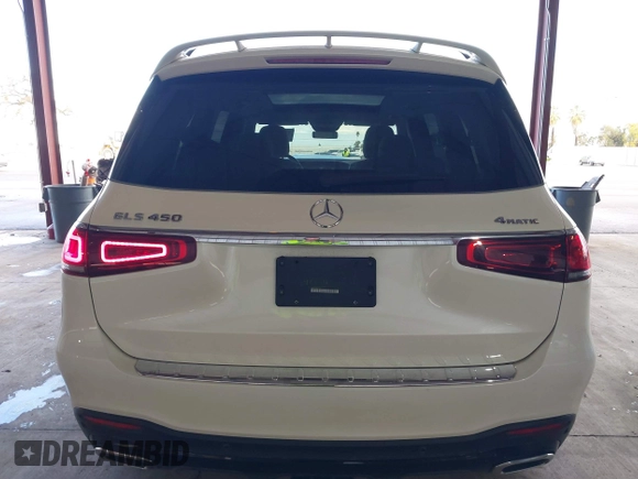 2022 Mercedes-Benz GLS with VIN 4JGFF5KE4NA793413, listed as a IAAI auction lot 41529276 with 29,692 mi miles. Bid and sale history available at carsss.com. Image 17.