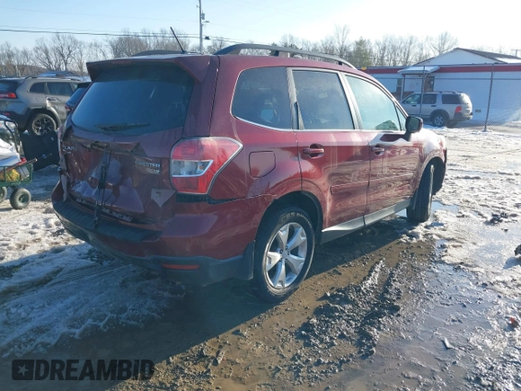 2014 Subaru Forester 2.5i Limited with VIN JF2SJAHC6EH441412, listed as a IAAI auction lot 41376172 with 137,378 mi miles. Bid and sale history available at carsss.com. Image 4.