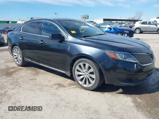 2014 Lincoln MKS with VIN 1LNHL9DK1EG604323, listed as a IAAI auction lot 41635817 with 223,136 mi miles. Bid and sale history available at carsss.com. Image 1.