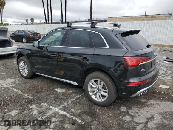 2024 Audi Q5 S line Premium with VIN WA1GAAFY8R2017168, listed as a Copart auction lot 44257095 with 16,147 mi miles and Salvage Title. Bid and sale history available at carsss.com. Image 2.