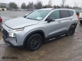 2023 Hyundai Santa Fe XRT with VIN 5NMS6DAJ8PH604900, listed as a IAAI auction lot 41526417 with 7,630 mi miles. Bid and sale history available at carsss.com. Image 18.