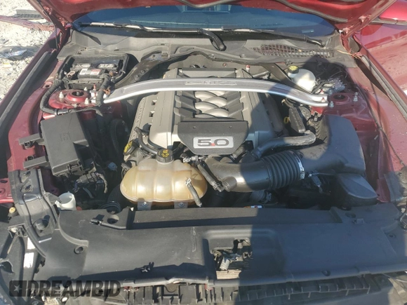 2015 Ford Mustang GT Premium with VIN 1FATP8FFXF5347744, listed as a Copart auction lot 60468494 with 64,431 mi miles and Salvage Title. Bid and sale history available at DreamBid. Image 13.