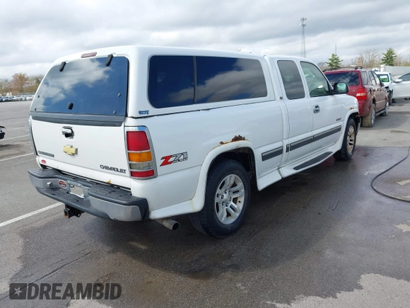 2001 Chevrolet Silverado 1500 LS with VIN 1GCEK19T21E163207, listed as a IAAI auction lot 42059312 with 253,281 mi miles and . Bid and sale history available at DreamBid. Image 4.