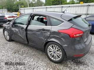 2018 Ford Focus Titanium with VIN 1FADP3N2XJL232751, listed as a Copart auction lot 58361415 with 31,542 mi miles and Salvage title. Bid and sale history available at DreamBid. Image 2.