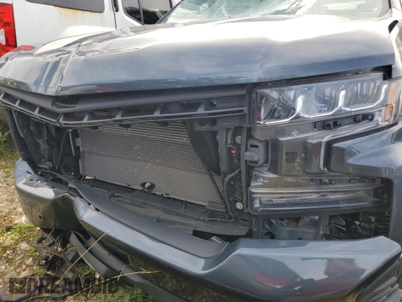 2021 Chevrolet Silverado 1500 RST with VIN 3GCUYEEDXMG120506, listed as a Copart auction lot 45408944 with Not Provided miles and Non Repairable. Bid and sale history available at carsss.com. Image 11.