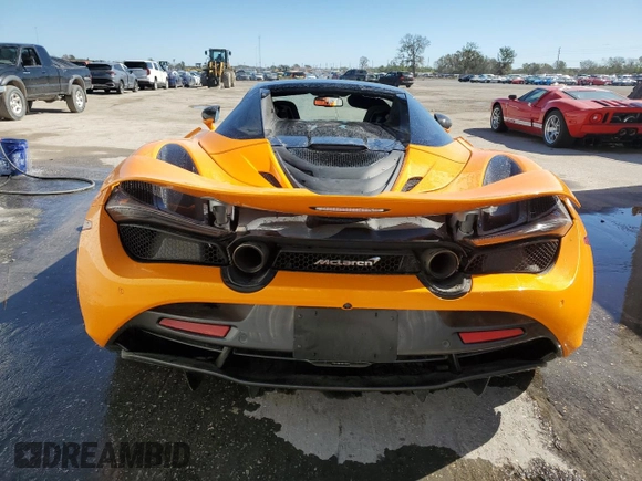 2021 McLaren 720S z VIN SBM14FCA3MW005994, wystawiony jako Copart lot #74940764 z przebiegiem Nie podano mil oraz Nie do naprawy. Historia ofert i sprzedaży dostępna na DreamBid. Obrazek 6.