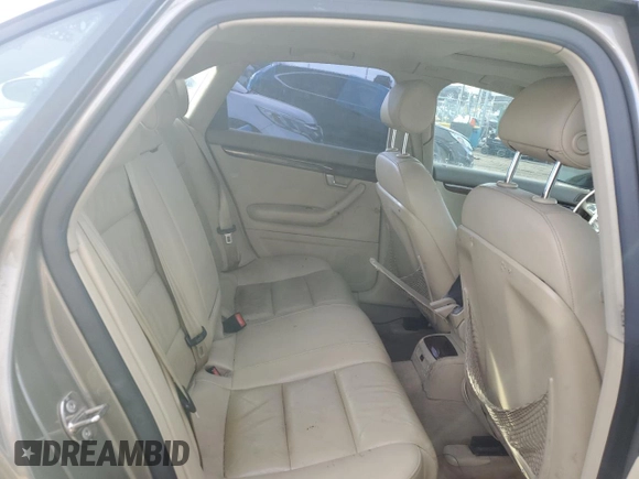 2007 Audi A4 2.0T with VIN WAUAF78E57A222692, listed as a Copart auction lot 43794185 with 159,563 mi miles and Salvage Title. Bid and sale history available at carsss.com. Image 10.